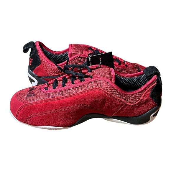 Piloti Driving Shoes Spyder S1 Red Suede Racing Sneakers Mens Size US 7 - UK 6.5 - Picture 6 of 9